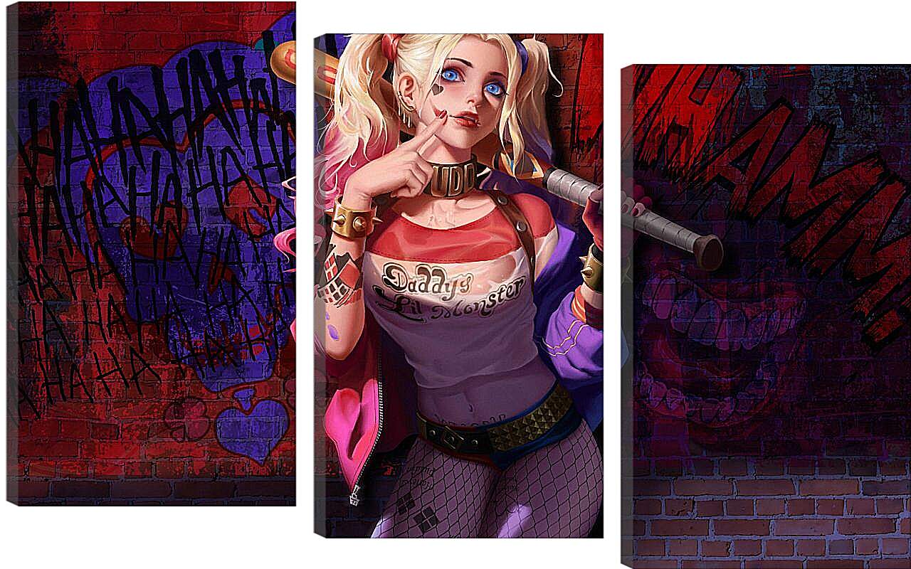 Модульная картина - Харли Квинн (Harley Quinn)