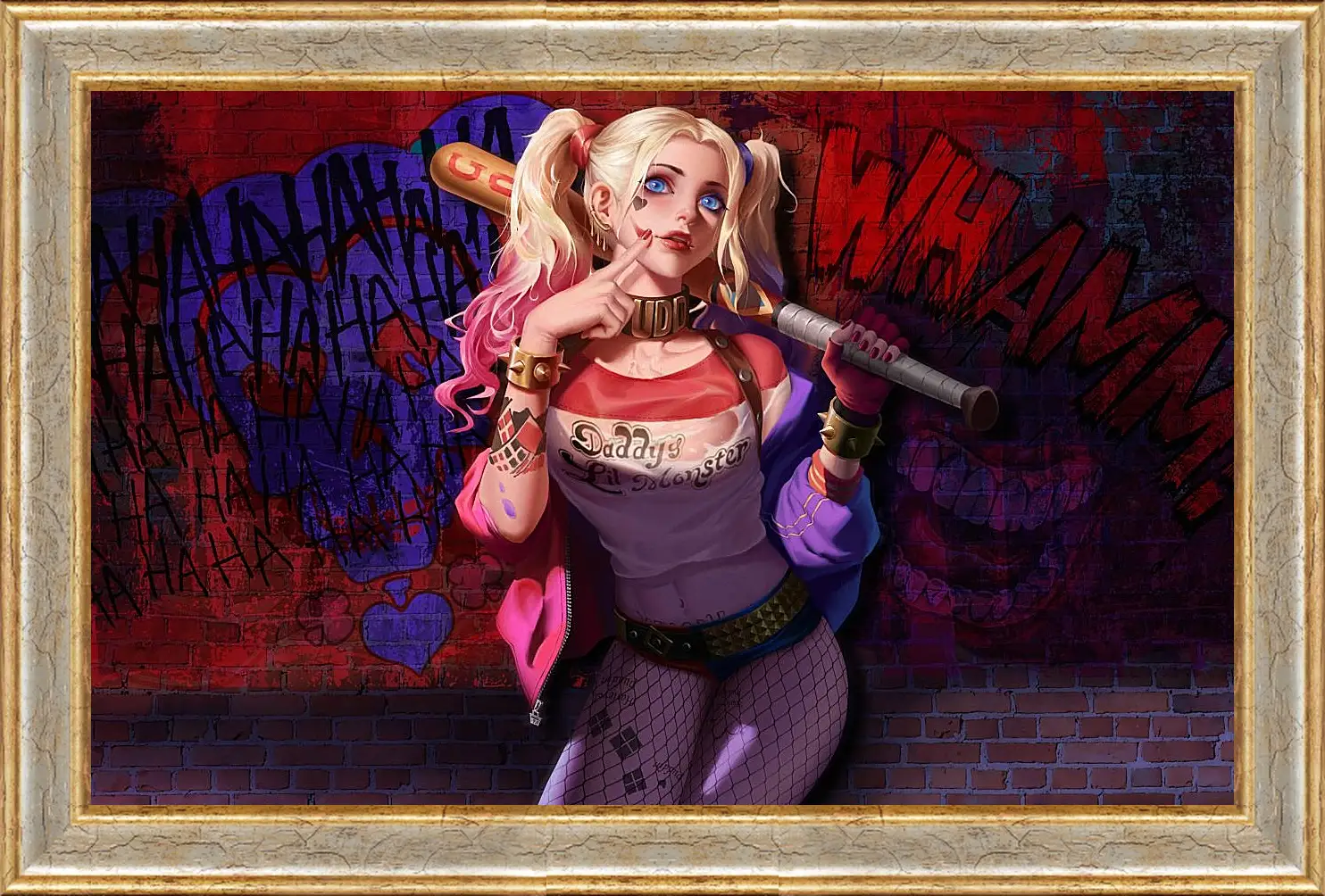 Картина в раме - Харли Квинн (Harley Quinn)