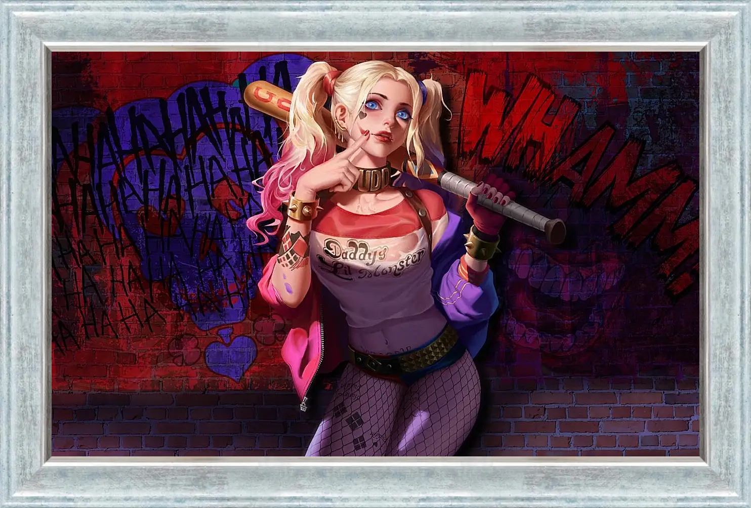 Картина в раме - Харли Квинн (Harley Quinn)