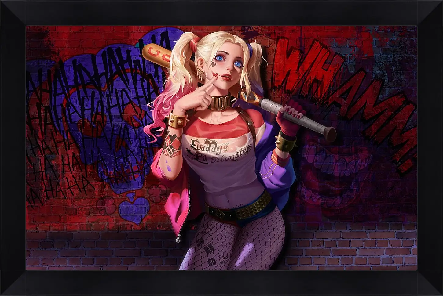 Картина в раме - Харли Квинн (Harley Quinn)