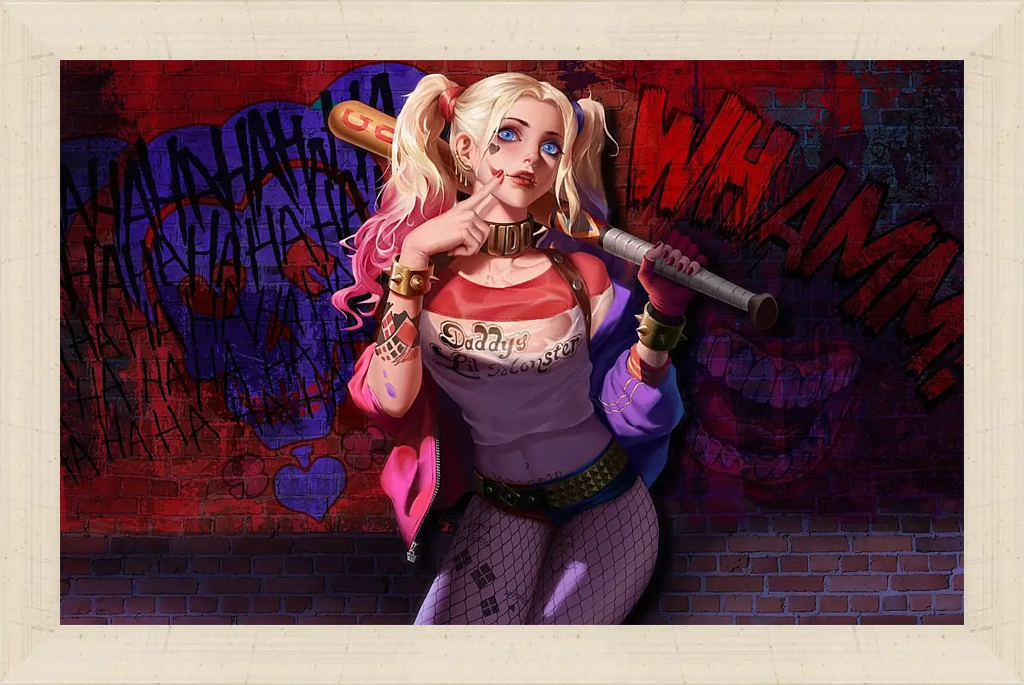 Картина в раме - Харли Квинн (Harley Quinn)