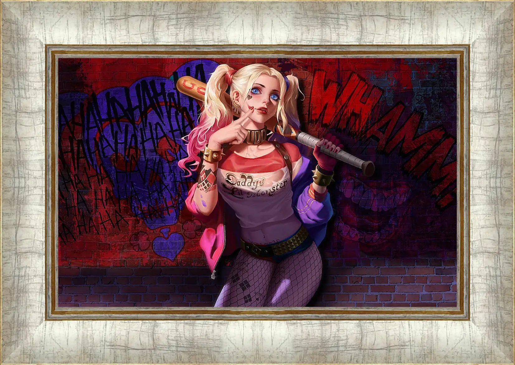 Картина в раме - Харли Квинн (Harley Quinn)