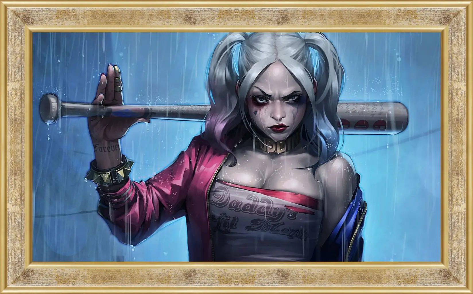 Картина в раме - Харли Квинн (Harley Quinn)