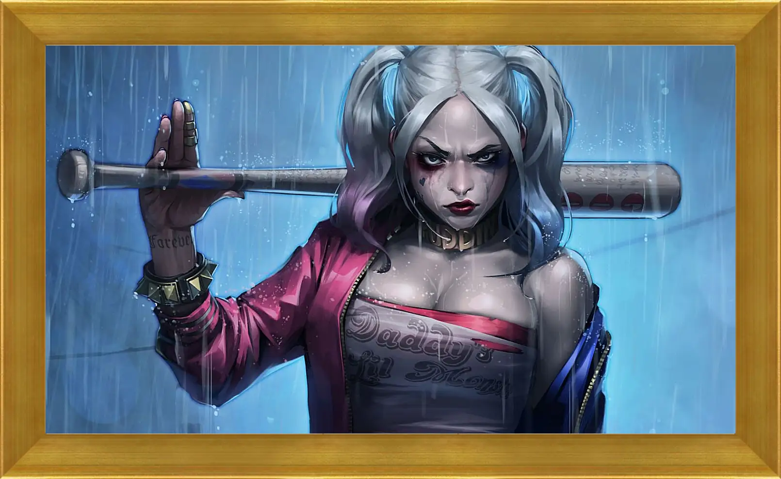 Картина в раме - Харли Квинн (Harley Quinn)