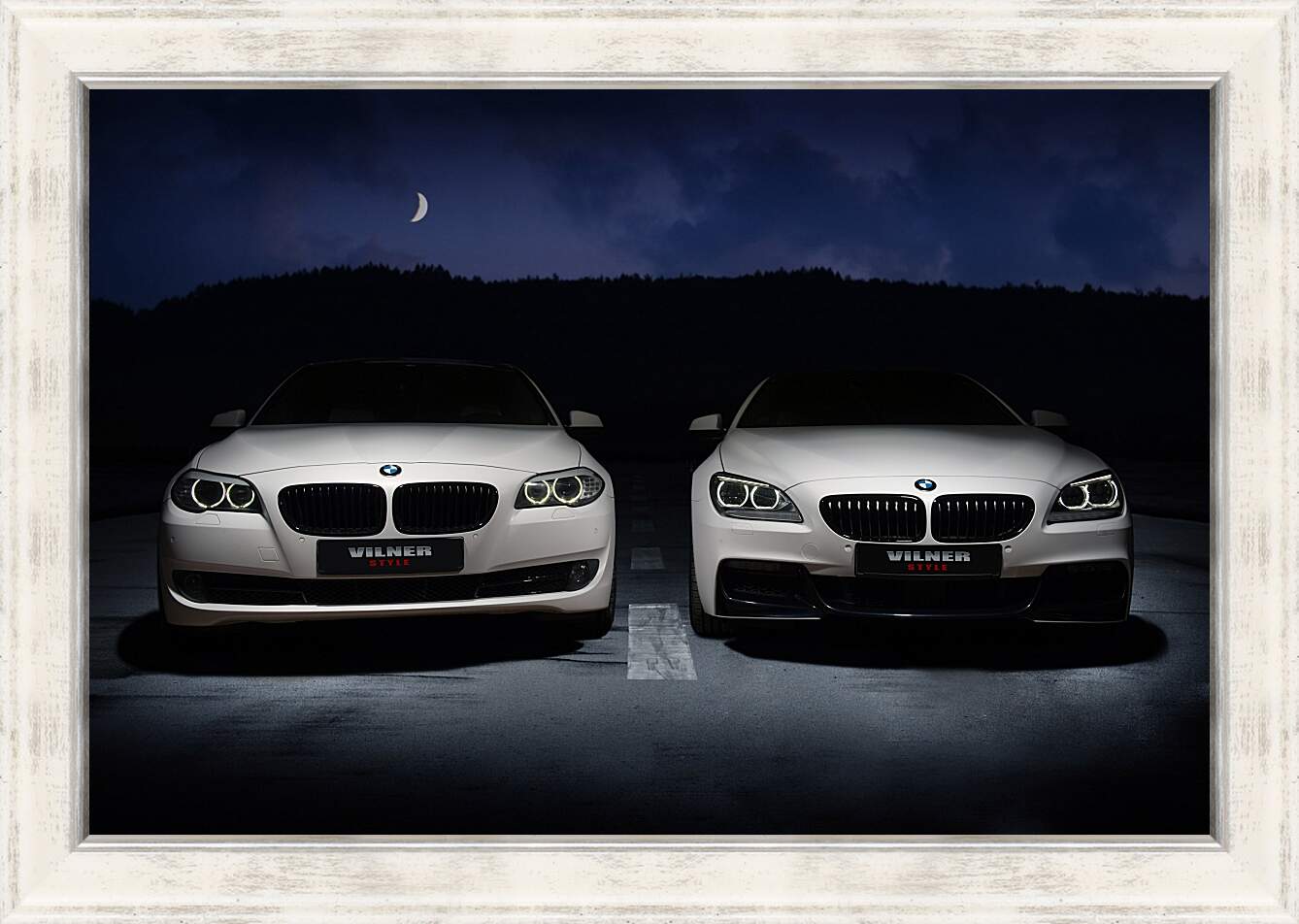 Картина в раме - BMW 5й и 6й серии