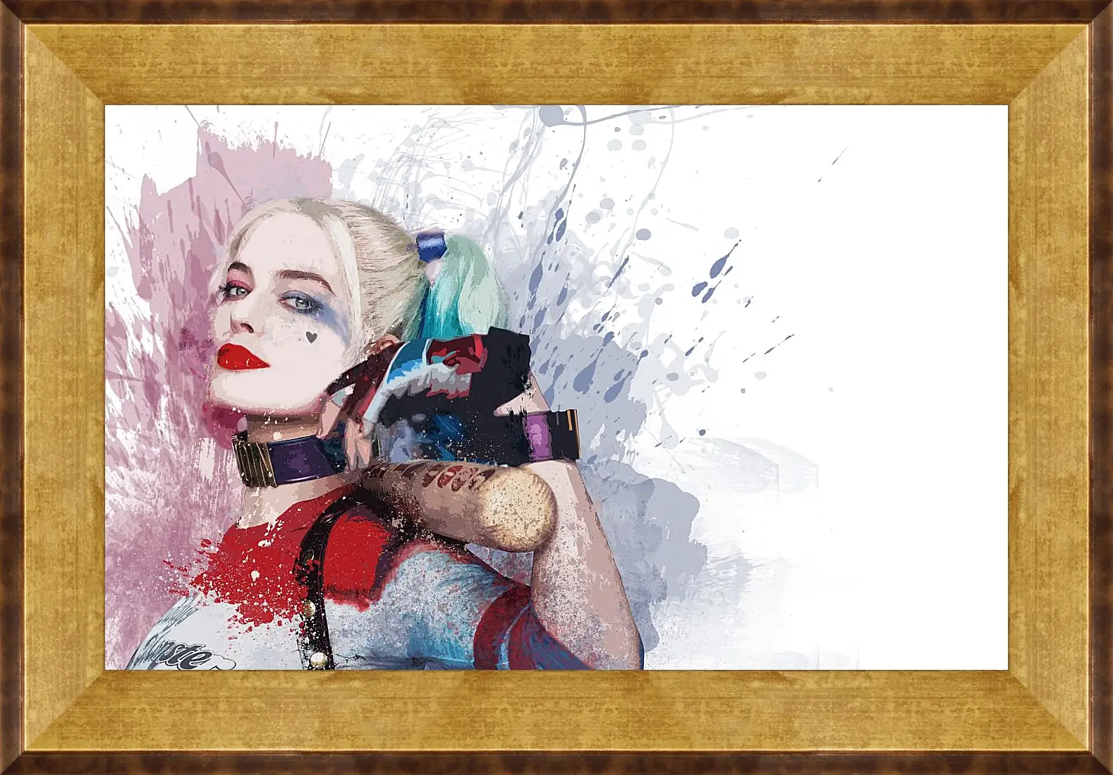 Картина в раме - Харли Квинн (Harley Quinn), Марго Робби