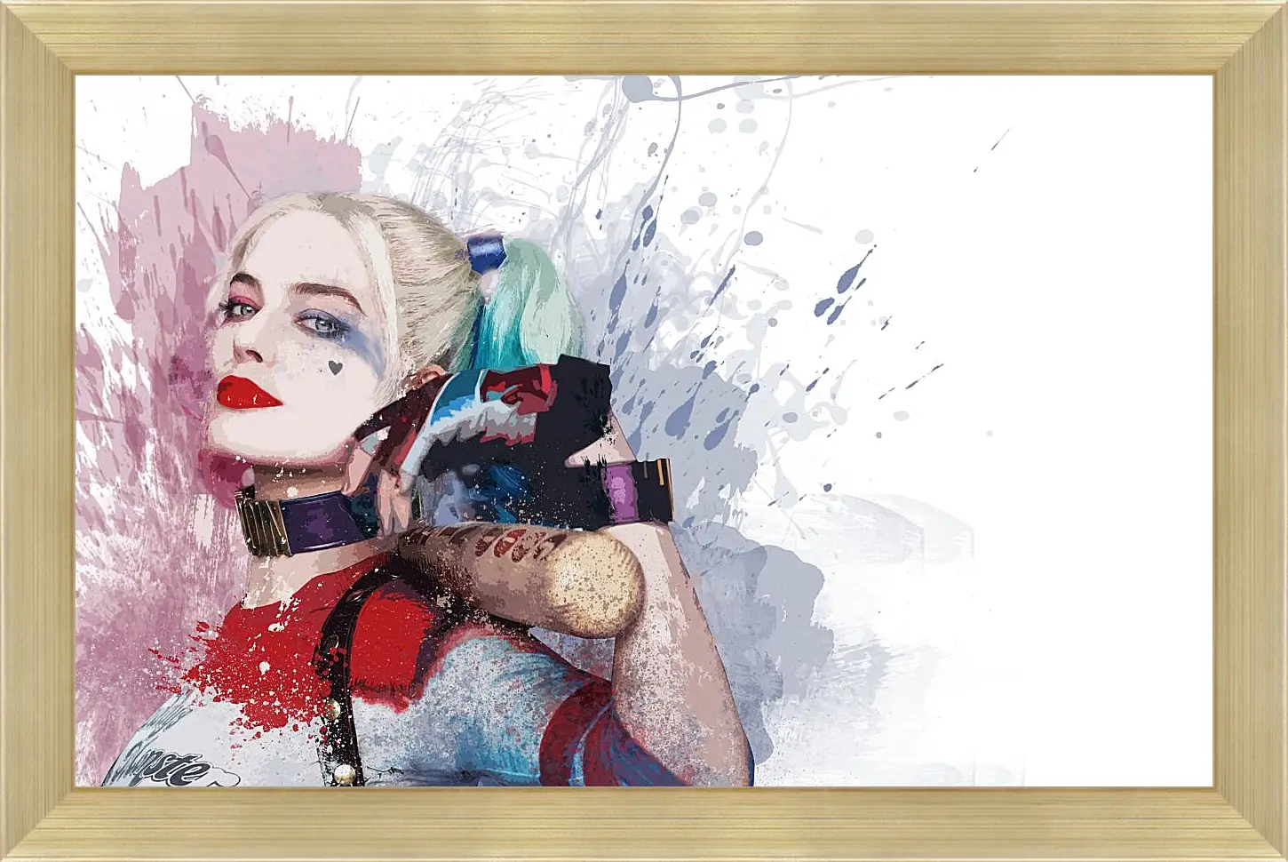 Картина в раме - Харли Квинн (Harley Quinn), Марго Робби