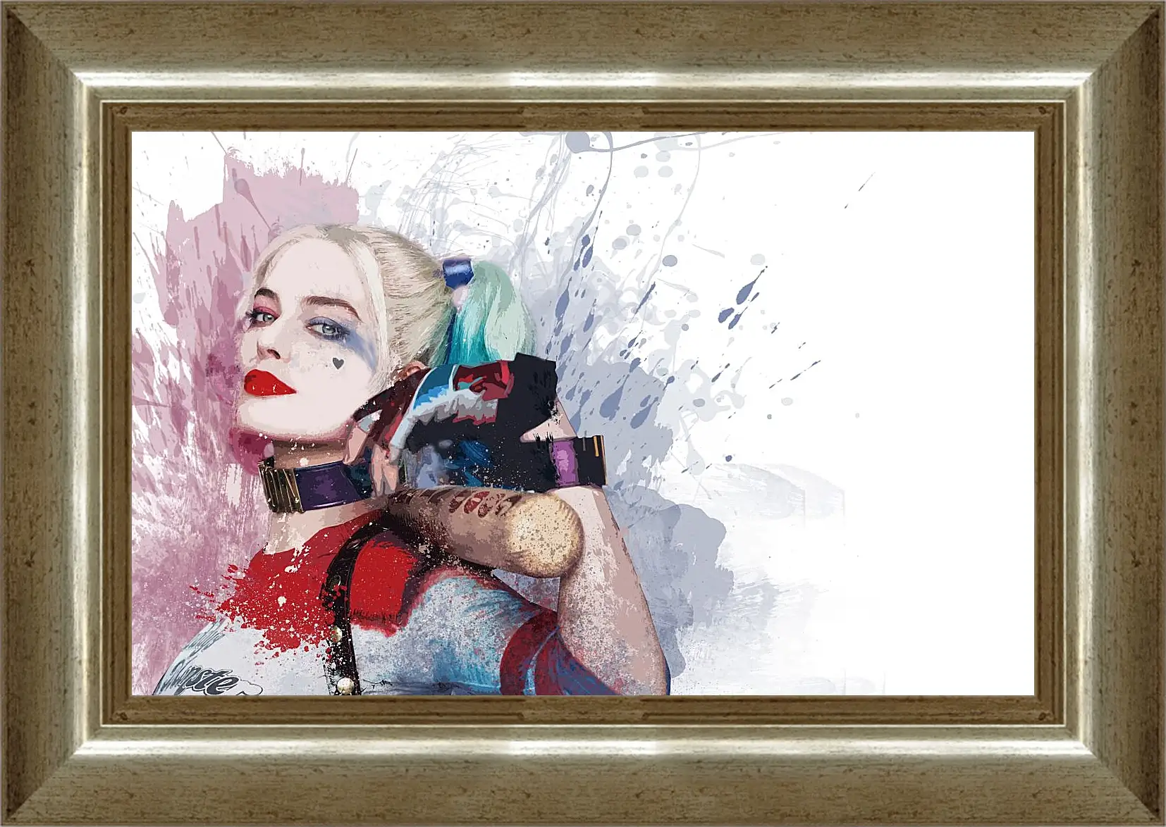 Картина в раме - Харли Квинн (Harley Quinn), Марго Робби