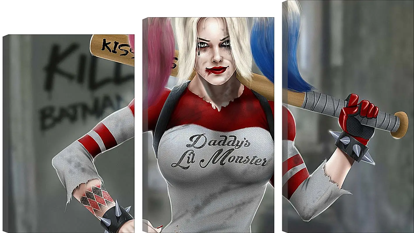 Модульная картина - Харли Квинн (Harley Quinn)