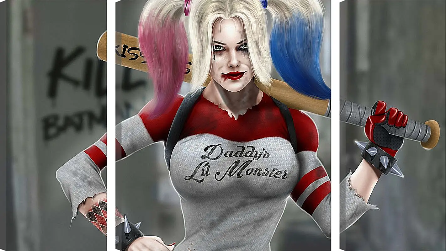 Модульная картина - Харли Квинн (Harley Quinn)