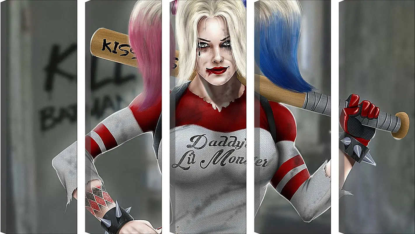 Модульная картина - Харли Квинн (Harley Quinn)