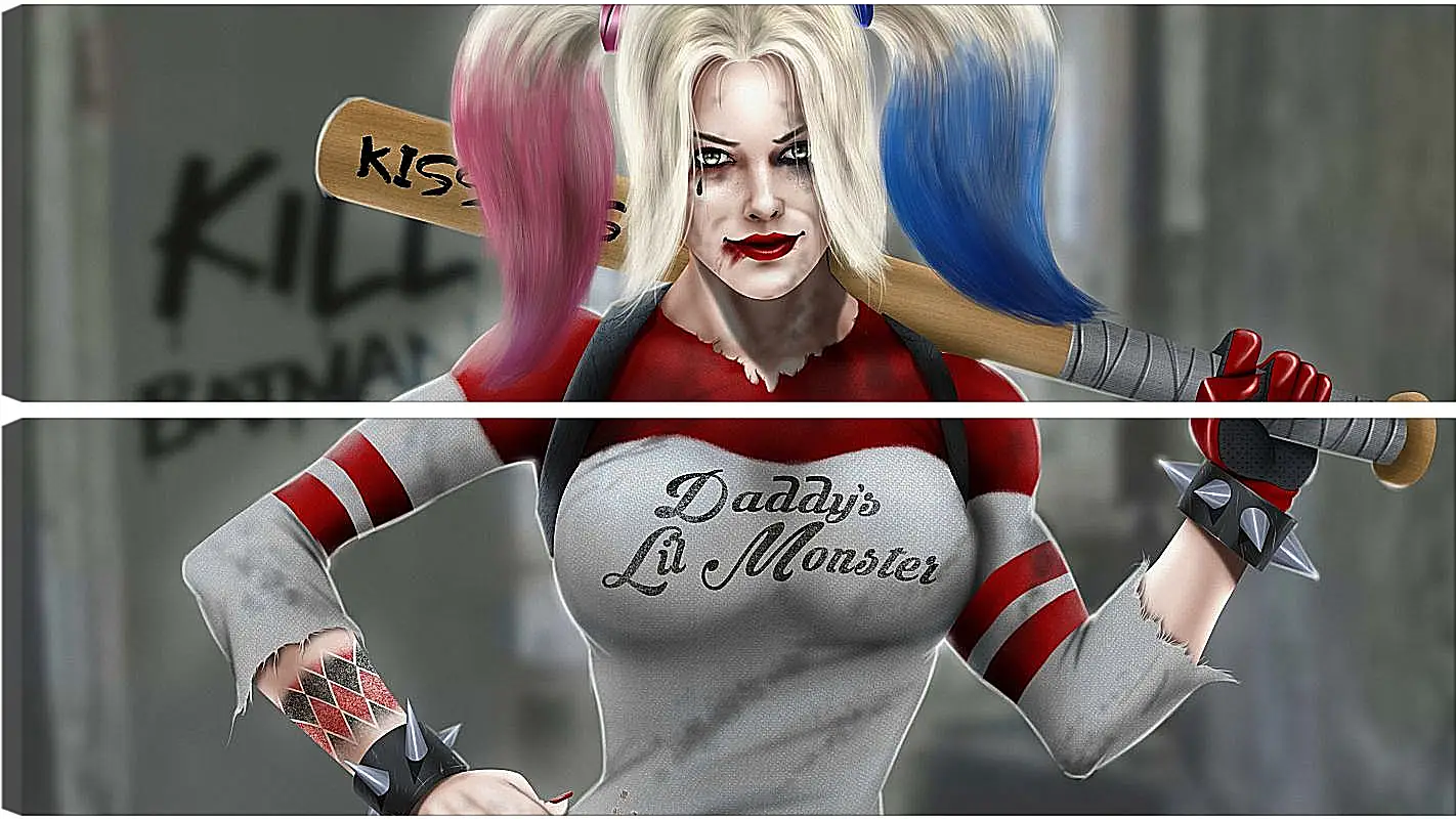 Модульная картина - Харли Квинн (Harley Quinn)