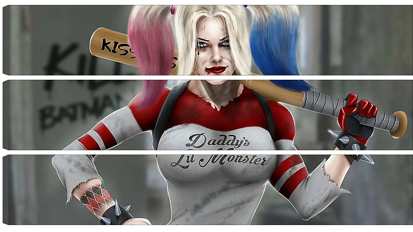 Модульная картина - Харли Квинн (Harley Quinn)