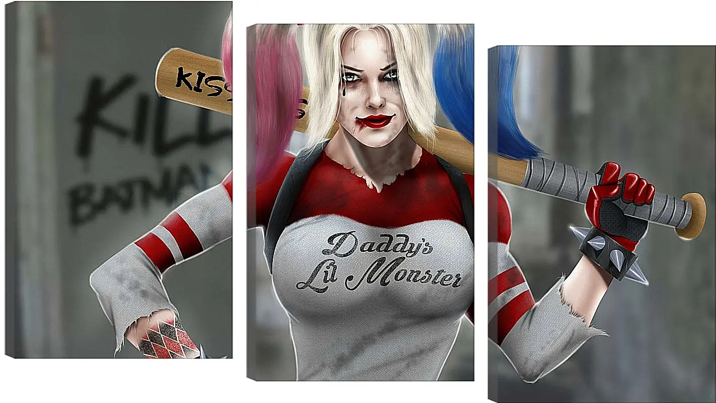 Модульная картина - Харли Квинн (Harley Quinn)