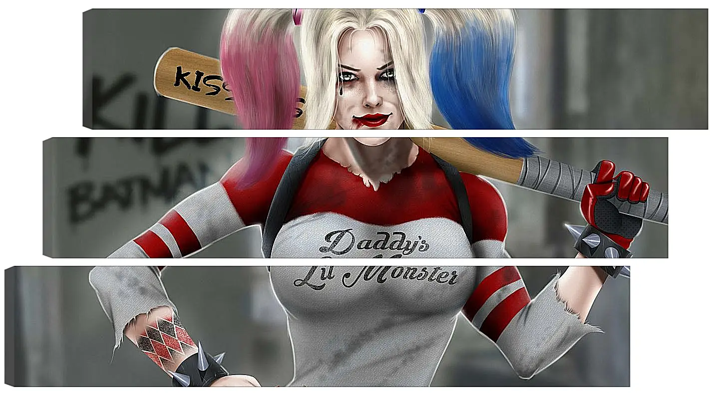 Модульная картина - Харли Квинн (Harley Quinn)