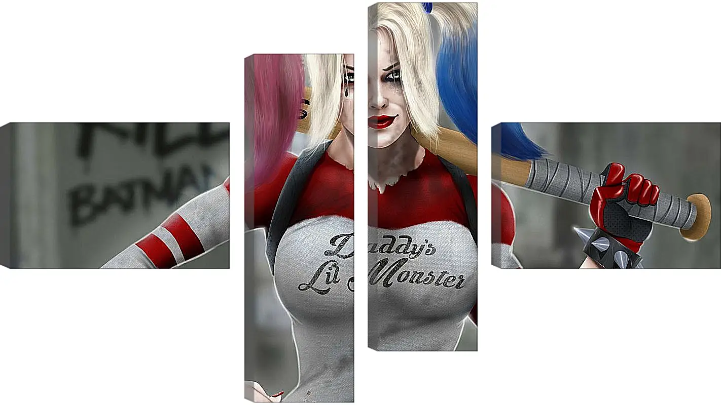 Модульная картина - Харли Квинн (Harley Quinn)