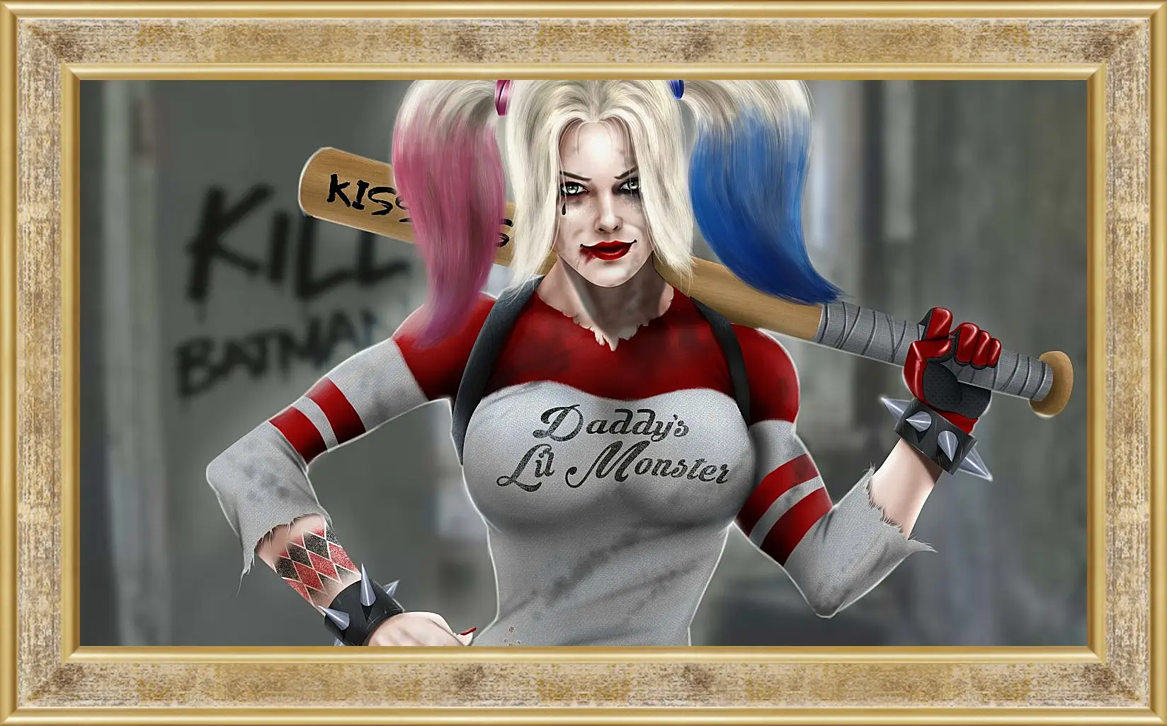 Картина в раме - Харли Квинн (Harley Quinn)