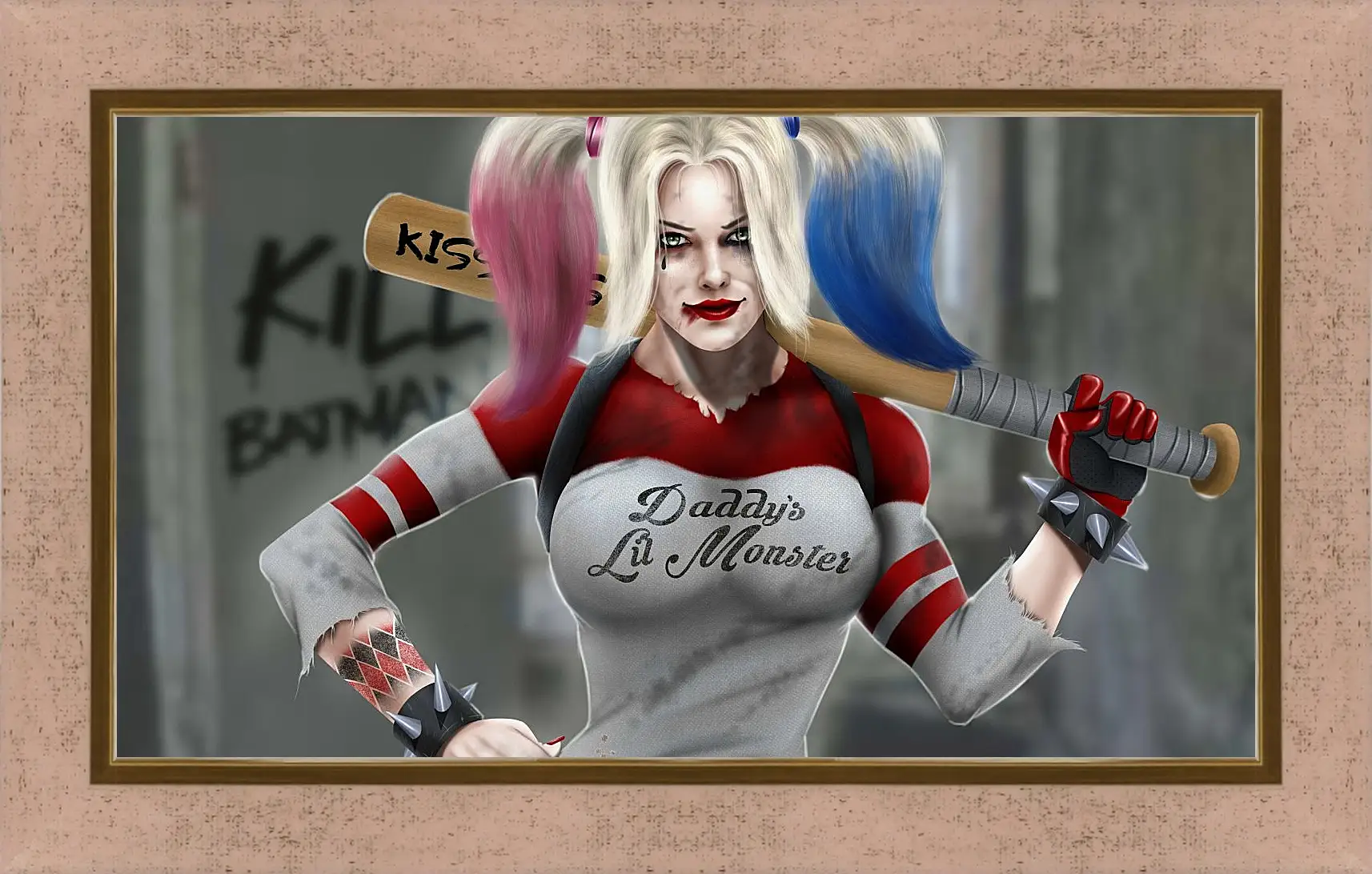 Картина в раме - Харли Квинн (Harley Quinn)