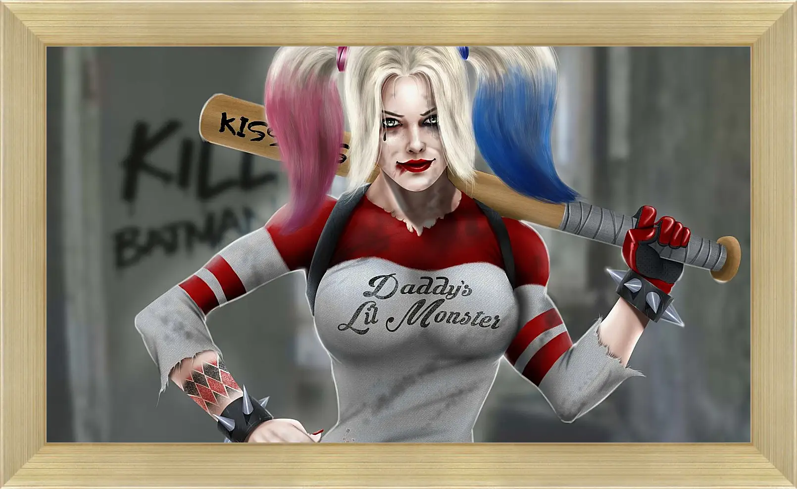 Картина в раме - Харли Квинн (Harley Quinn)