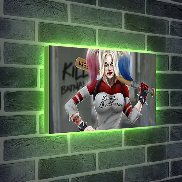 Лайтбокс световая панель - Харли Квинн (Harley Quinn)