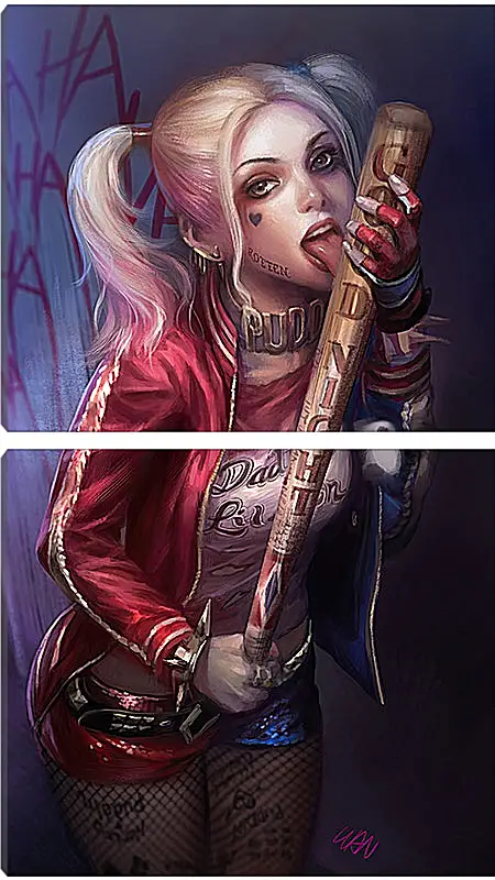 Модульная картина - Харли Квинн (Harley Quinn)