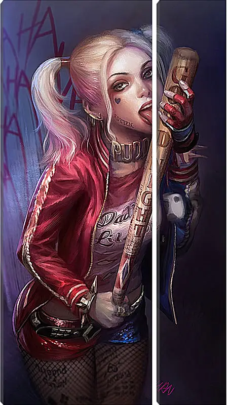 Модульная картина - Харли Квинн (Harley Quinn)