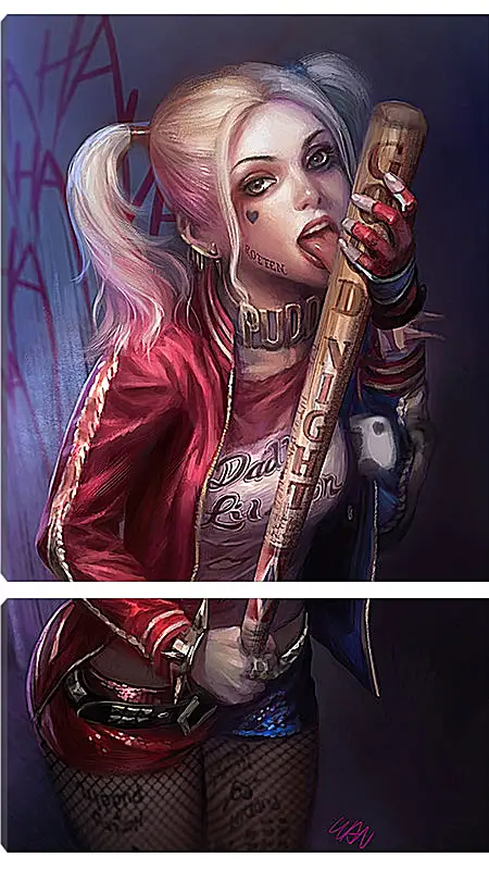 Модульная картина - Харли Квинн (Harley Quinn)