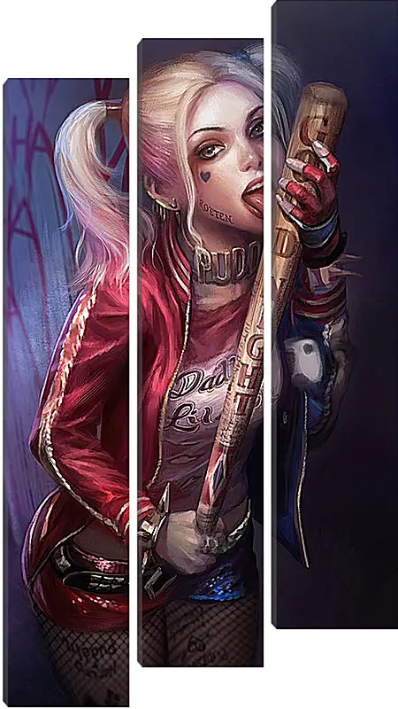 Модульная картина - Харли Квинн (Harley Quinn)