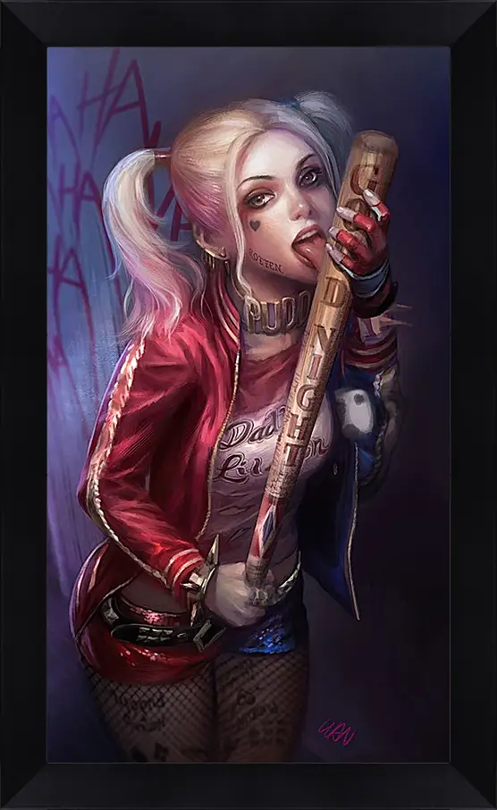 Картина в раме - Харли Квинн (Harley Quinn)