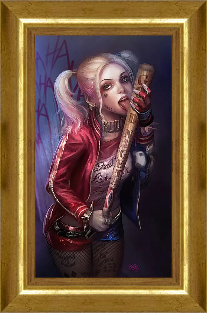 Картина в раме - Харли Квинн (Harley Quinn)