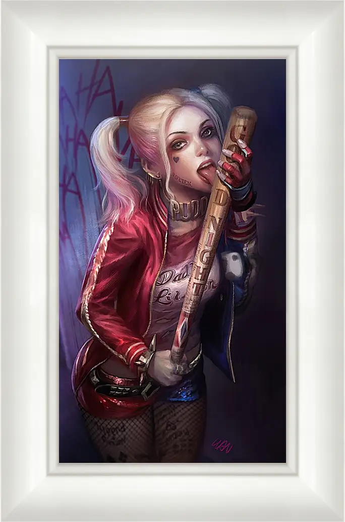 Картина в раме - Харли Квинн (Harley Quinn)