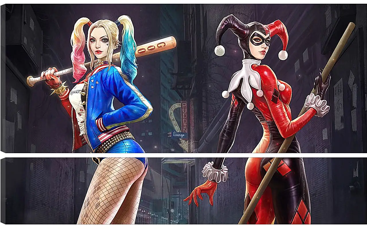 Модульная картина - Харли Квинн (Harley Quinn)