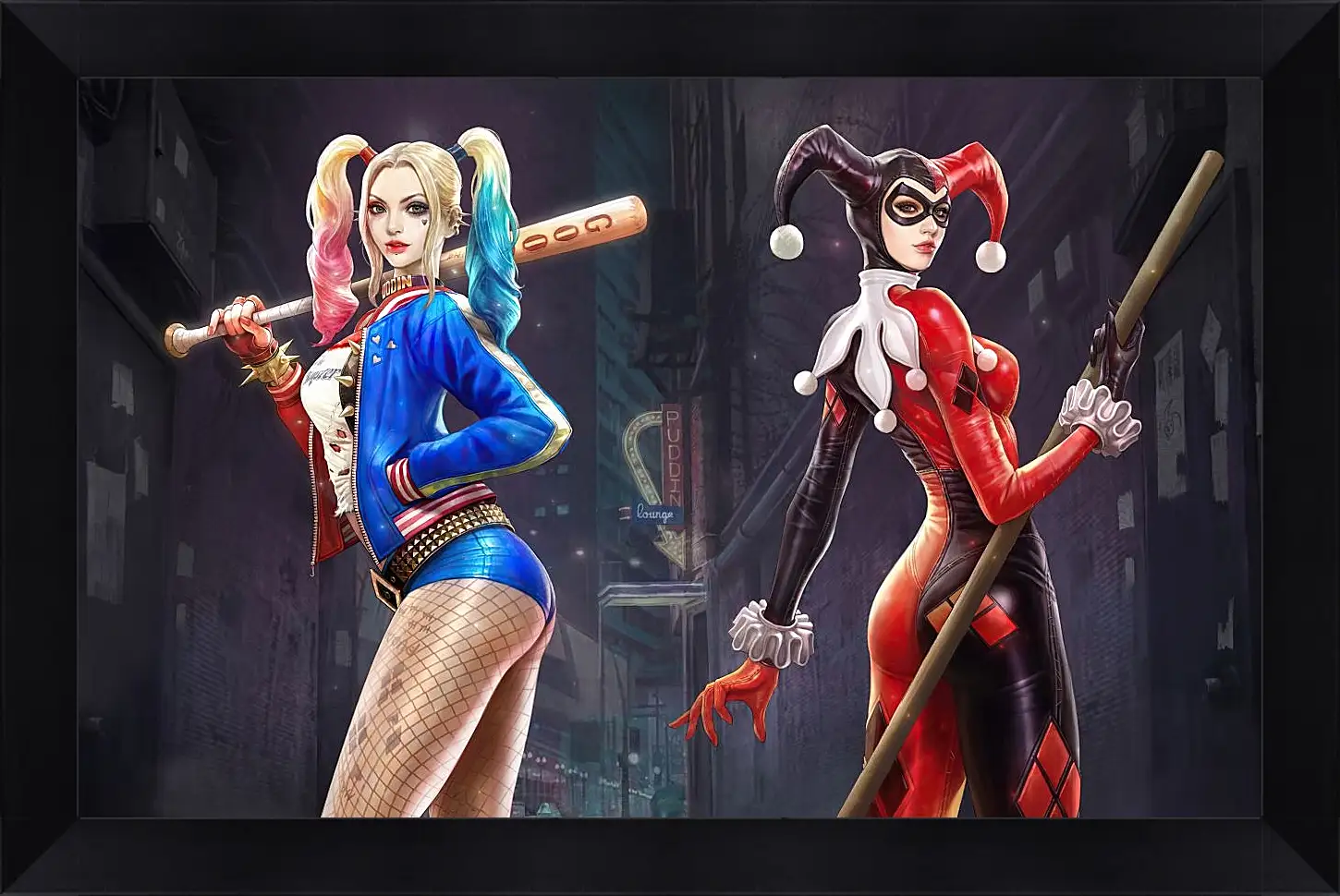 Картина в раме - Харли Квинн (Harley Quinn)