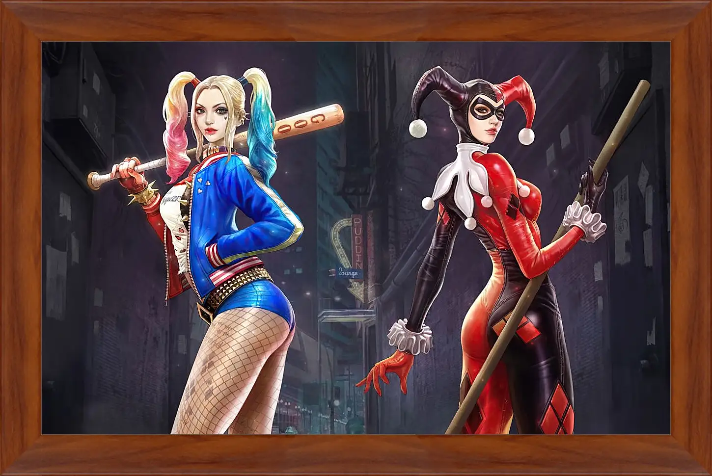 Картина в раме - Харли Квинн (Harley Quinn)