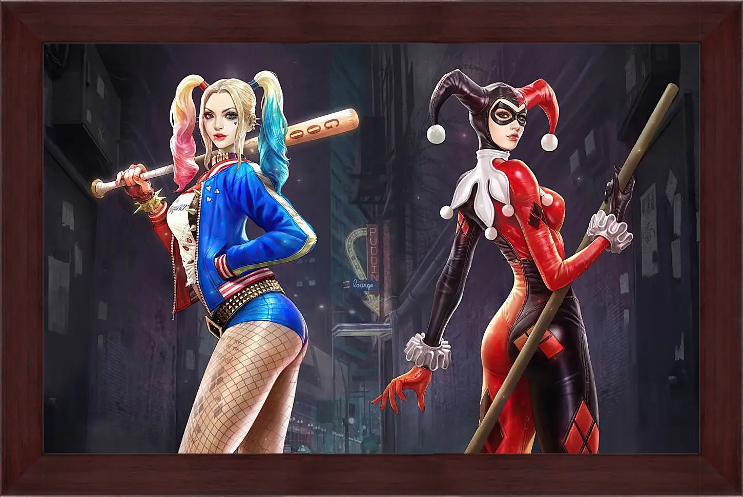 Картина в раме - Харли Квинн (Harley Quinn)