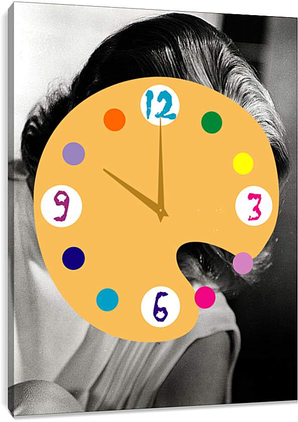 Часы картина - Грейс Келли (Grace Kelly)