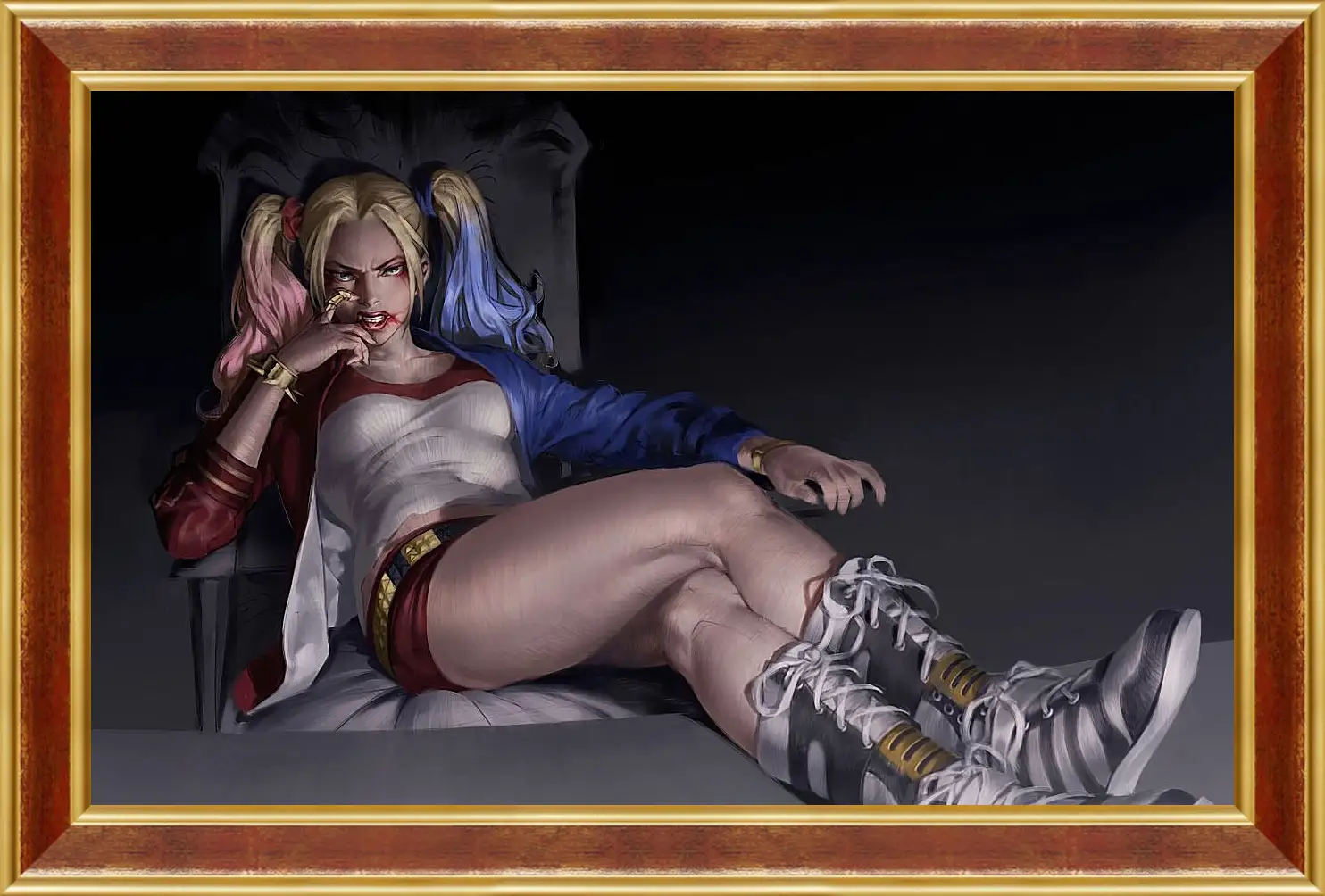 Картина в раме - Харли Квинн (Harley Quinn)