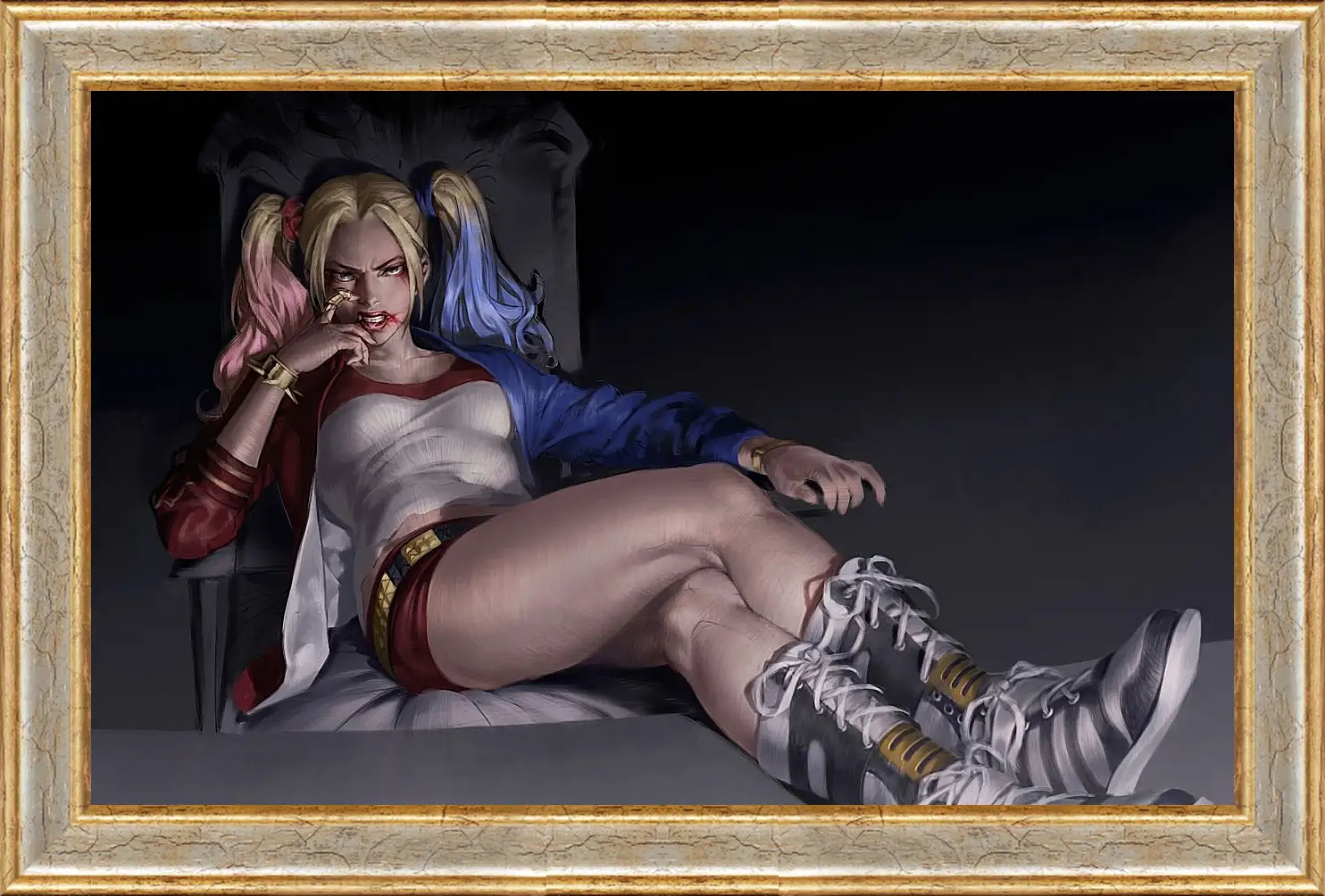 Картина в раме - Харли Квинн (Harley Quinn)