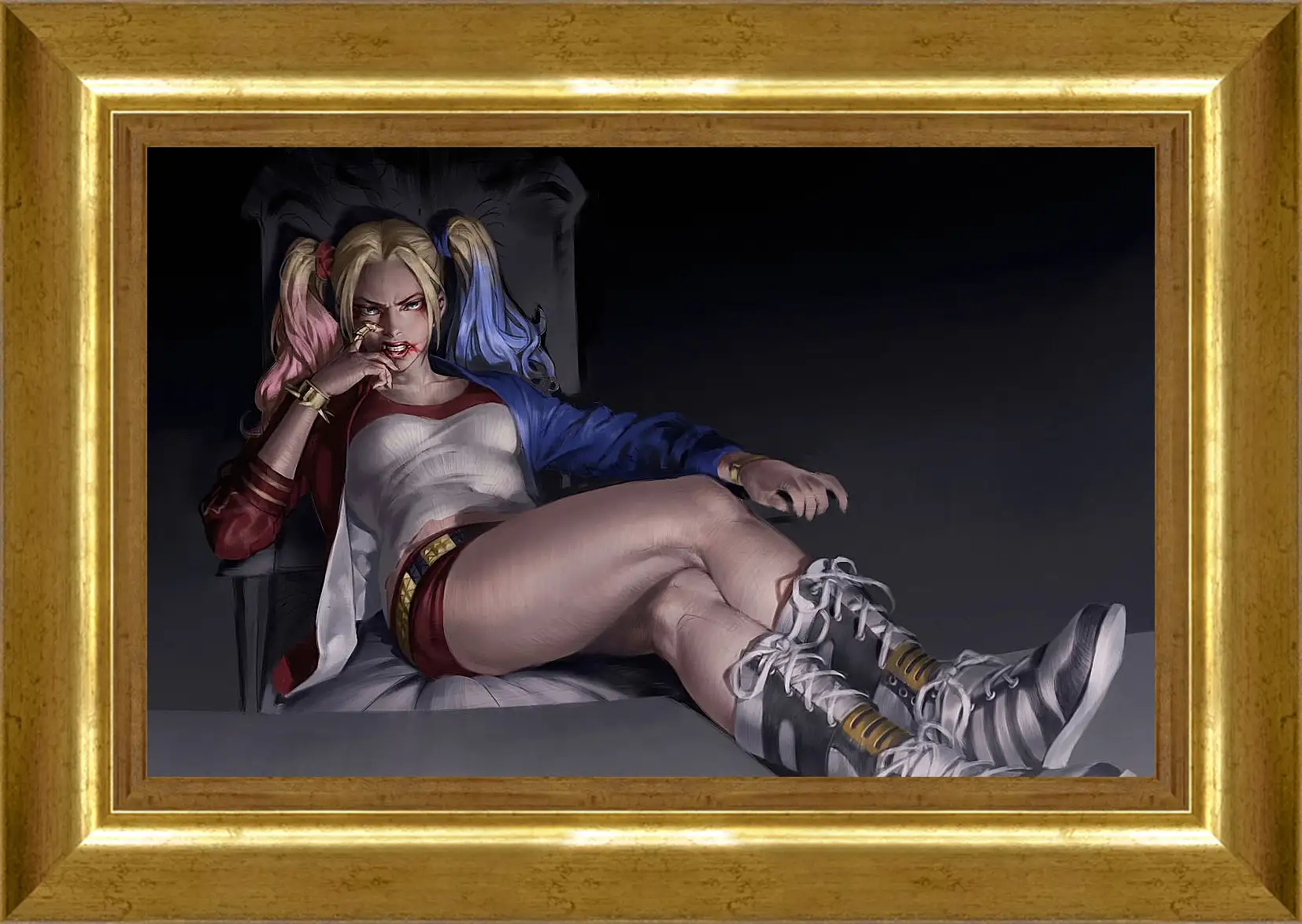 Картина в раме - Харли Квинн (Harley Quinn)