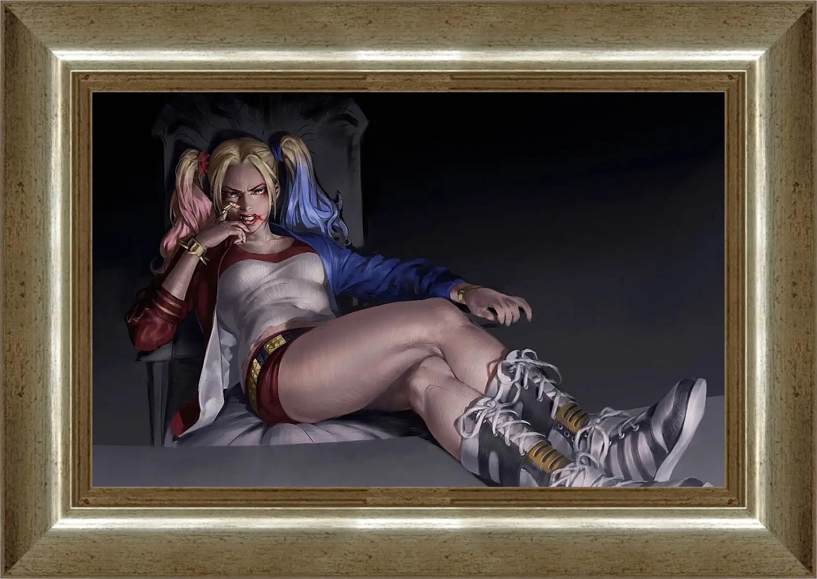 Картина в раме - Харли Квинн (Harley Quinn)