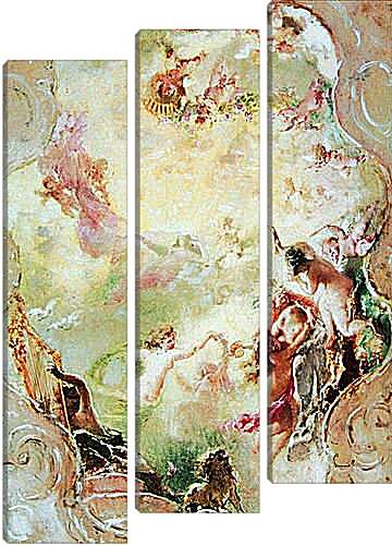Модульная картина - Эскиз росписи потолка для особняка П. Маковский Константин