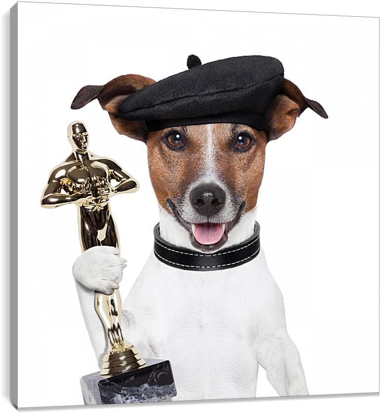 Постер и плакат - Собака получила премию  Оскар