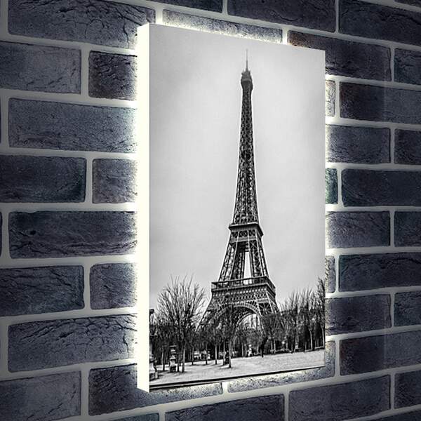 Лайтбокс световая панель - Эйфелева башня Париж