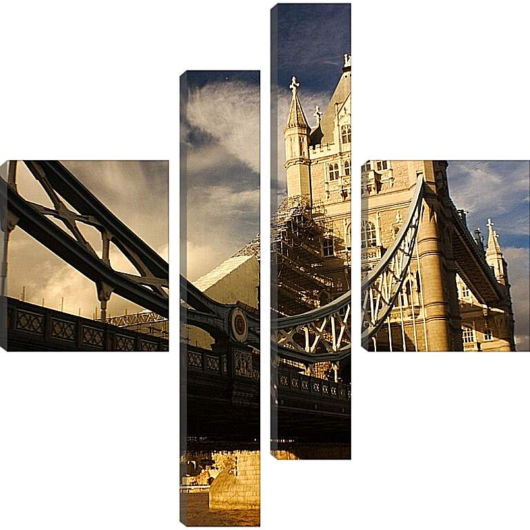 Модульная картина - Тауэрский мост в Лондоне