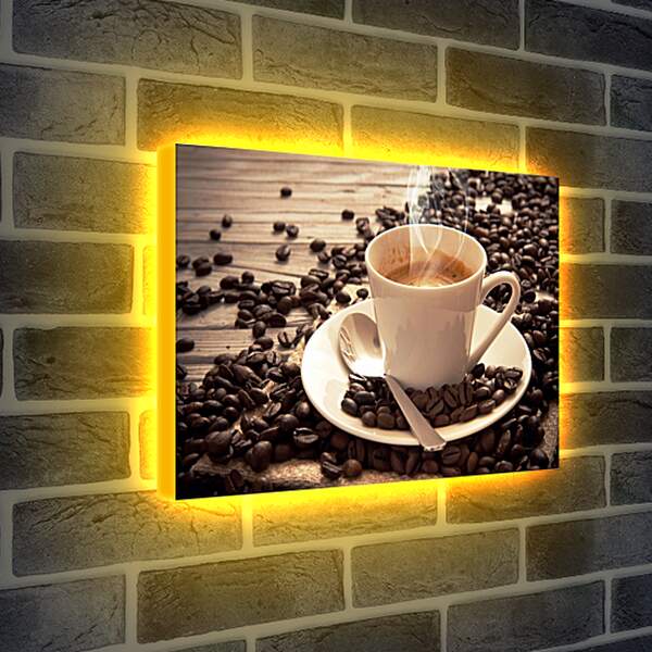 Лайтбокс световая панель - Ароматный кофе