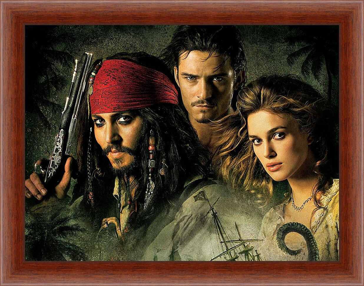 Картина в раме - Пираты карибского Моря