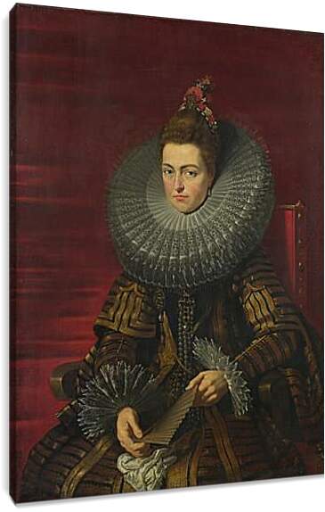 Постер и плакат - Portrait of the Infanta Isabella. Питер Пауль Рубенс