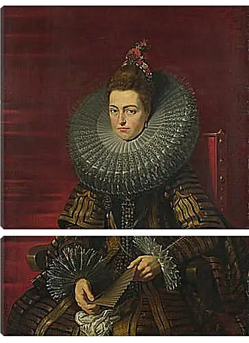 Модульная картина - Portrait of the Infanta Isabella. Питер Пауль Рубенс