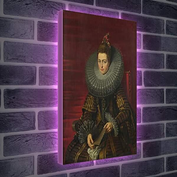Лайтбокс световая панель - Portrait of the Infanta Isabella. Питер Пауль Рубенс