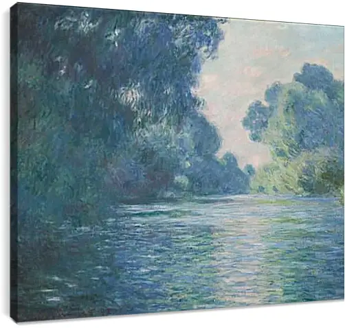 Постер и плакат - Arm of the Seine near Giverny. Клод Моне